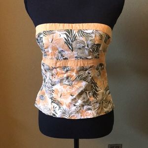 Wet Seal tropical themed top.  Size S.